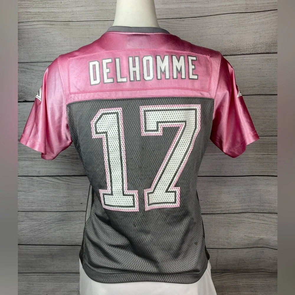 Pink Carolina Panthers Reebok Jersey Women’s size small - Picture 3 of 6